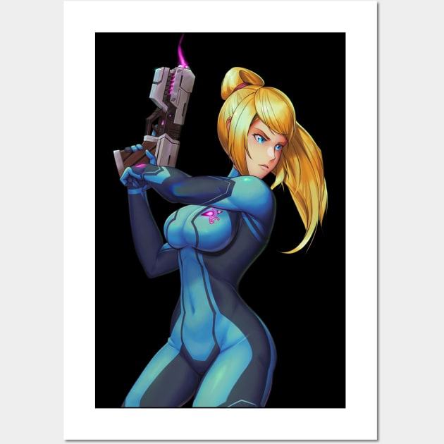 Zero Suit Samus (2023) Wall Art by hybridmink